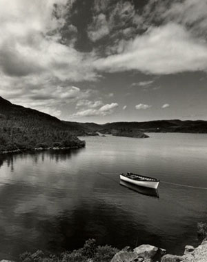 Dale M. Reid Photography - Lonely Dorey. Newfoundland, 2004. Edition Size 10. Image Size 16x20. Framed Size 25x29.